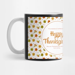 Happy Thanksgiving Card - 02 Mug